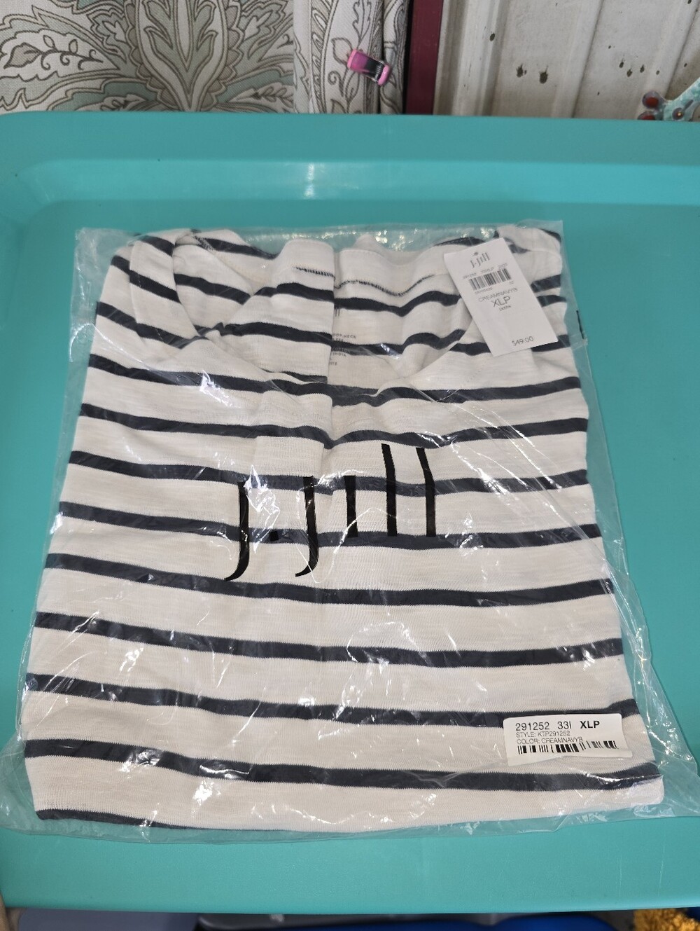 NEW J. Jill Scoop Neck Shirt